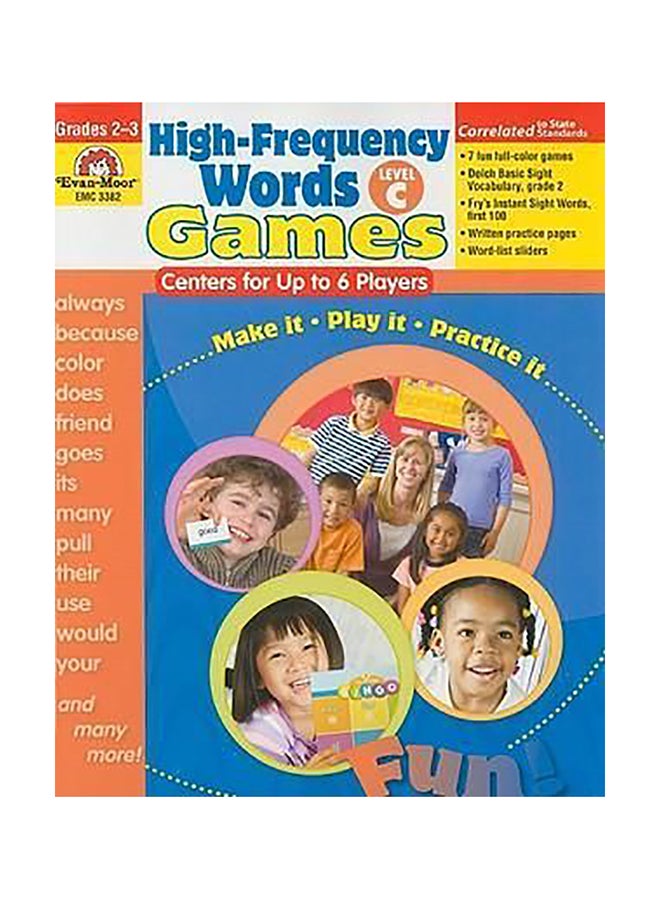 High-Frequency Words: Games Paperback English by Camille Liscinsky 