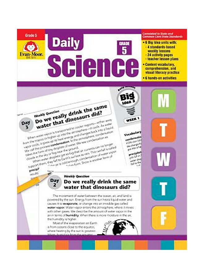 Daily Science, Grade 5 Paperback English by Evan-Moor Educational Publishers