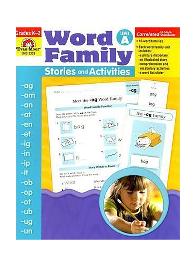 Word Family Stories And Activities Paperback English by Evan-Moor Educational Publishers - 39066