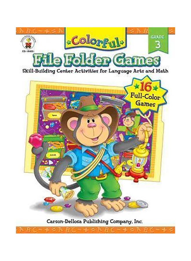 Colorful File Folder Games Paperback English by Melissa Hughes 