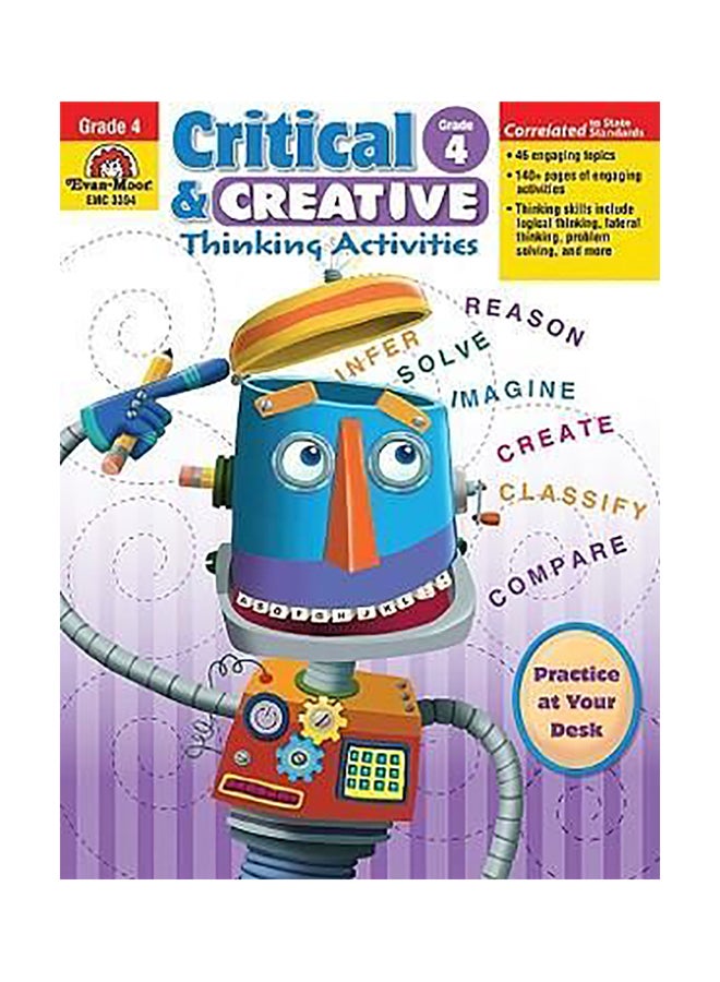 Critical And Creative Paperback English by Evan-Moor Educational Publishers - 39783