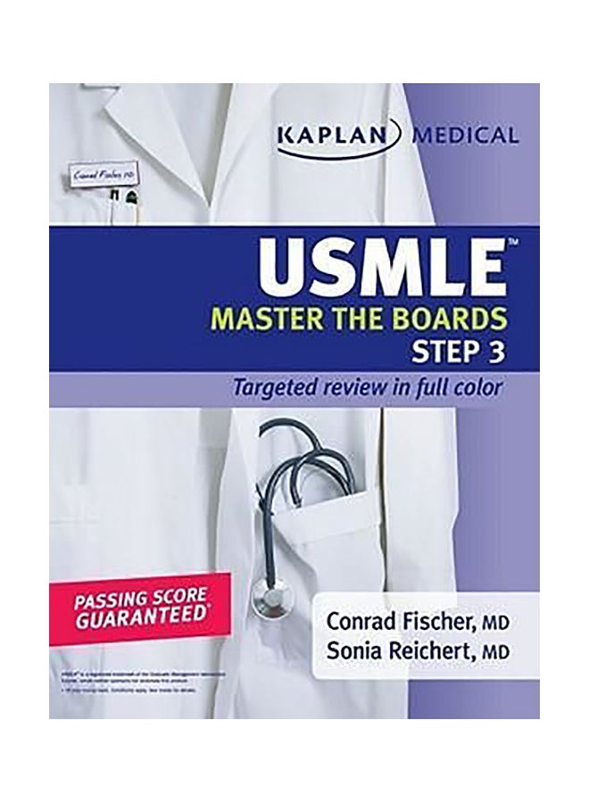 Usmle Master The Boards Step 3 Paperback English by Conrad Fischer 