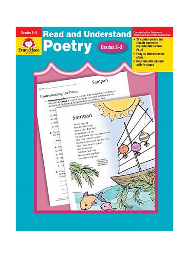 Read And Understand Poetry Grades 2-3 Paperback English by Evan-Moor Educational Publishers - 01032018 