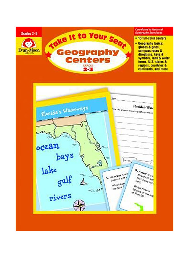 Geography Centers Grades 2-3 Paperback English by Evan-Moor Educational Publishers - 01032018