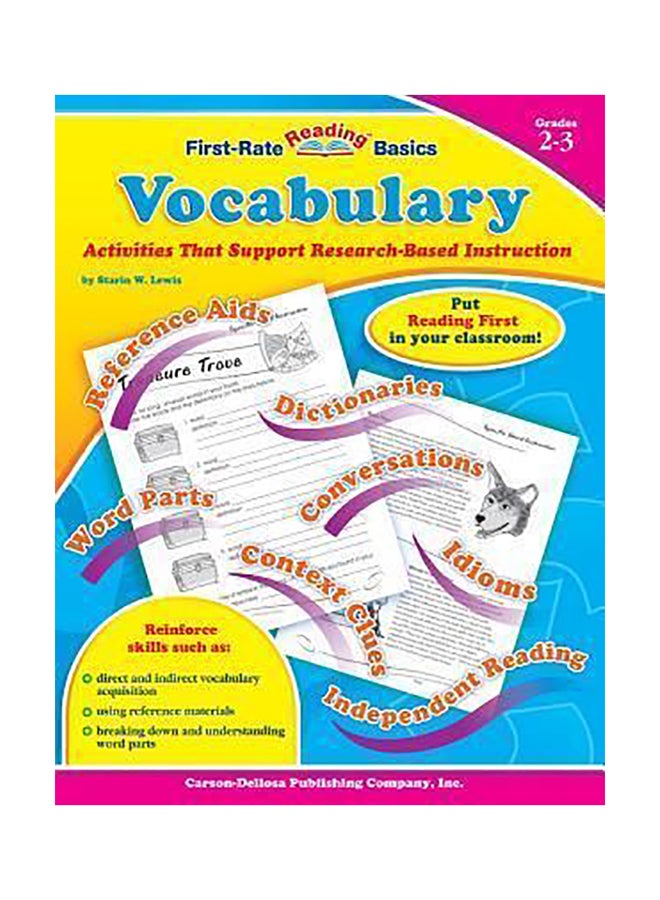 Vocabulary Grades 2 - 3 : Activities That Support Research-Based Instruction Paperback English by Starin W Lewis - 01032018