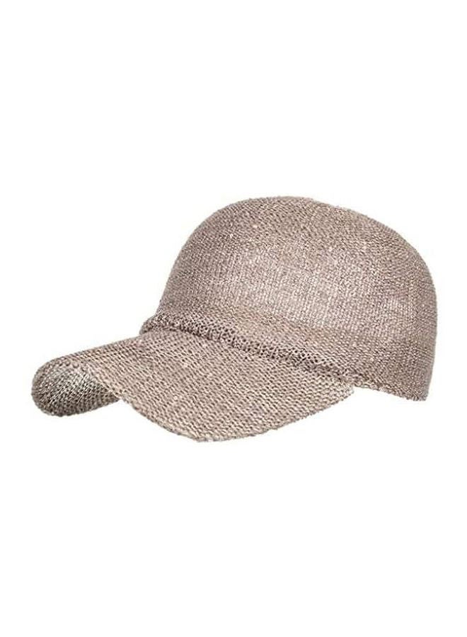 Breathable Baseball Cap Beige - Image 1