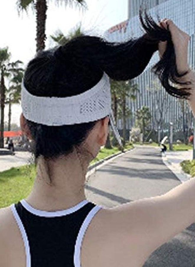 Sport Printed Half Cap White/Black - Image 3