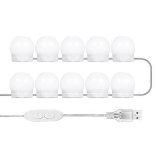 USB Mirror String Light For Makeup Dressing Table multicolour 20.50*6.00*14.20cm - v1605767444/N41897361A_1