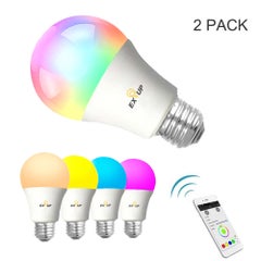 مصباح LED ذكي يعمل بالواي فاي متعدد الألوان 13.00*10.00*10.00سم