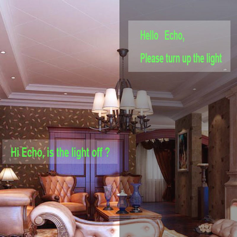 اي اكس يو بي - مصباح LED ذكي يعمل بالواي فاي متعدد الألوان 13.00*10.00*10.00سم - Image 1