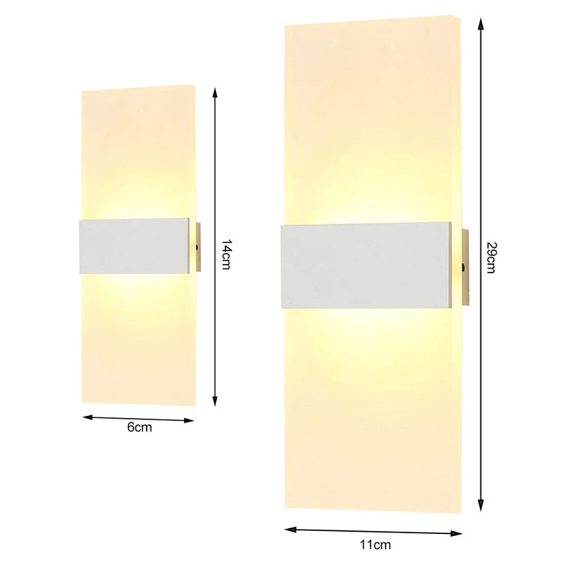 مصباح جداري LED. أبيض دافئ 14.50*4.50*6.50سم - Image 2