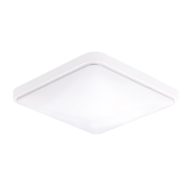 ماركة غير محددة مصباح سقف LED مربع فضي 22.60*9.60*22.60سم  - Image 1