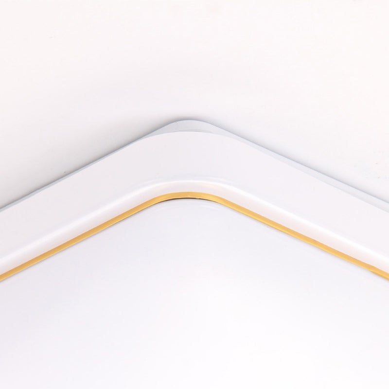 Square L-ED Ceiling Lamp Gold 22.60*9.60*22.60cm - Image 3