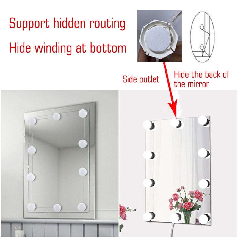 LED Vanity Mirror Lights Kit White 27.00*5.60*10.70cm  - Image 5