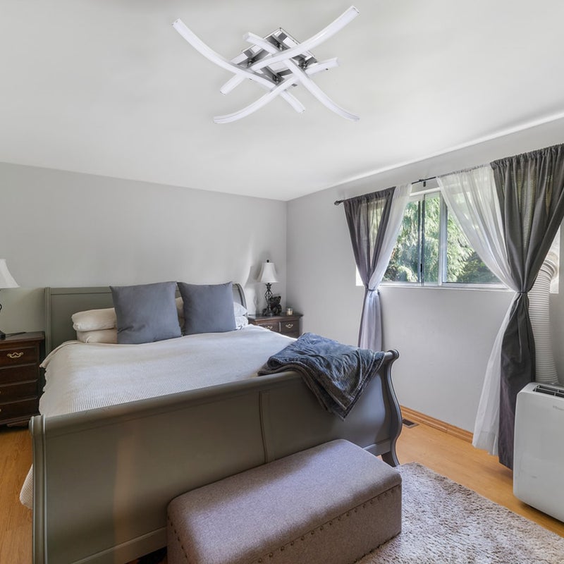 مصباح متدل بتصميم عصري على شكل حرف L أبيض 37.00*8.00*15.00سم - Image 3