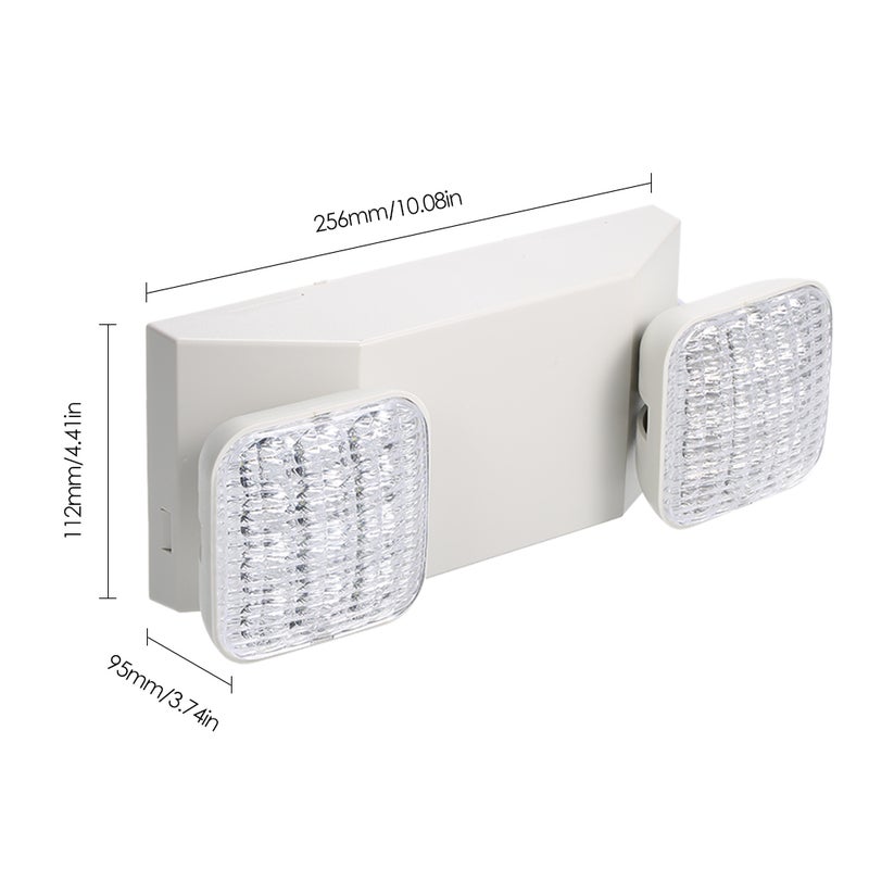 Generic AC85-265V LEDs Emergency Light White 36.00*10.00*14.00cm  - Image 2
