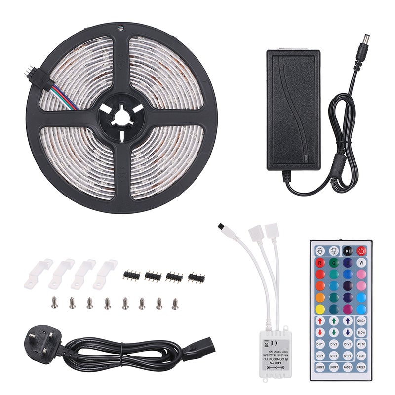 Tomshine 300 LEDs RGB Strip Lights Kit with 44 Keys IP65 Water-Resistant multicolour 19.00*7.20*18.30cm  - Image 2