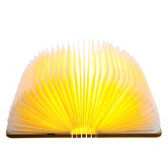 USB Rechargeable Mini Folding Book Light 12 Colours Multicolor