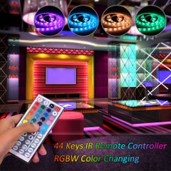 300 LEDs RGB Strip Lights Kit with 44 Keys IP65 Water-Resistant multicolour 19.00*7.20*18.30cm - v1605767676/N41897747A_4