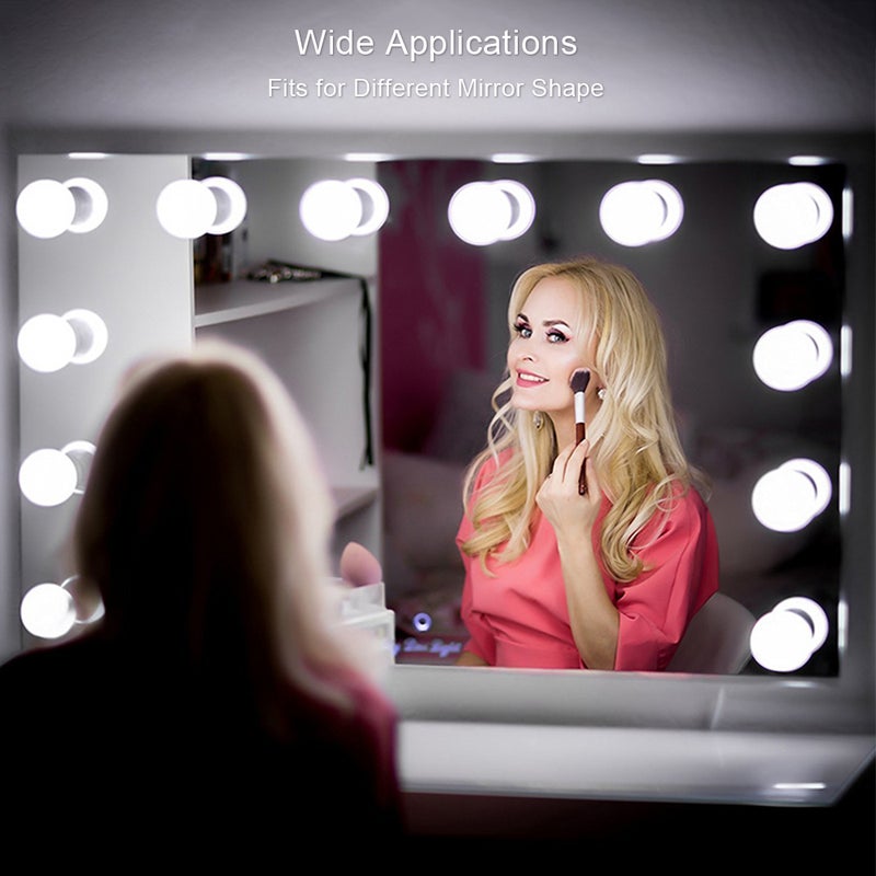 Tomshine DC5V 10W 10 LED Vanity Dimmable Mirror Light Kit White 20.00*5.70*14.00cm  - Image 5