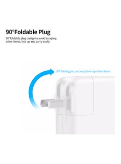 Generic 96W Type-C Laptop Power Adapter High Efficiency Ac Adapter Usb-C Power Adapter Without Type-C Cable Eu Plug White  - Image 4
