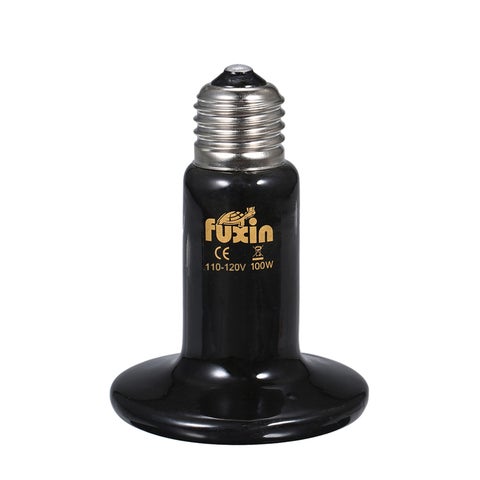 AC110-120V 100W Ceramic Heat Emitter Light multicolour 11.50*9.00*9.00cm