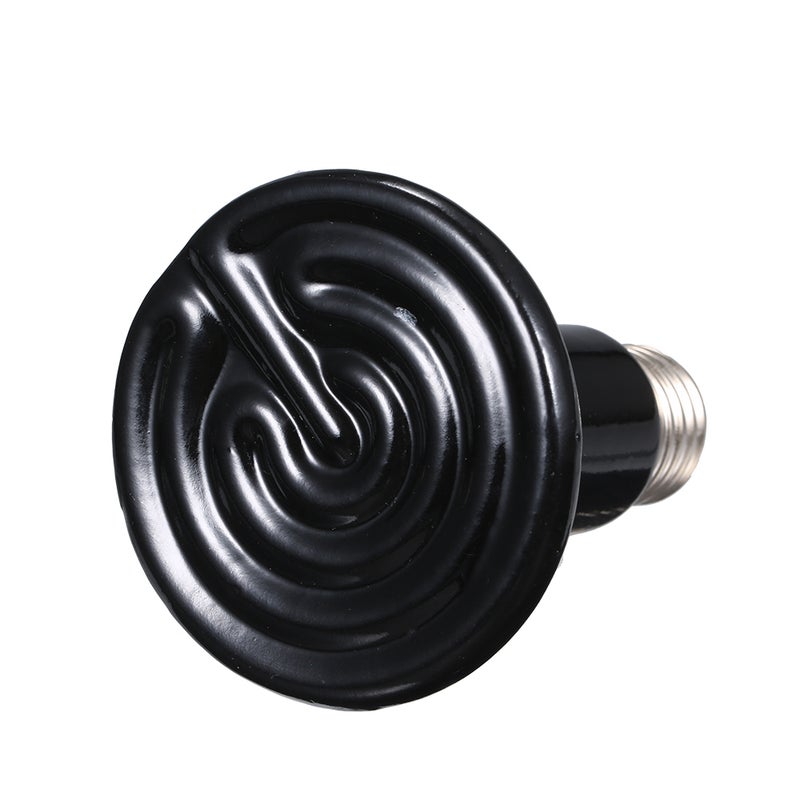 AC110-120V 100W Ceramic Heat Emitter Light multicolour 11.50*9.00*9.00cm
