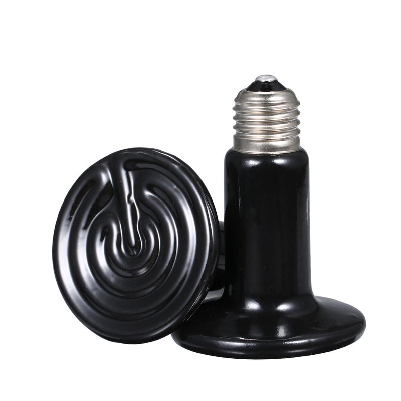 AC110-120V 100W Ceramic Heat Emitter Light multicolour 11.50*9.00*9.00cm