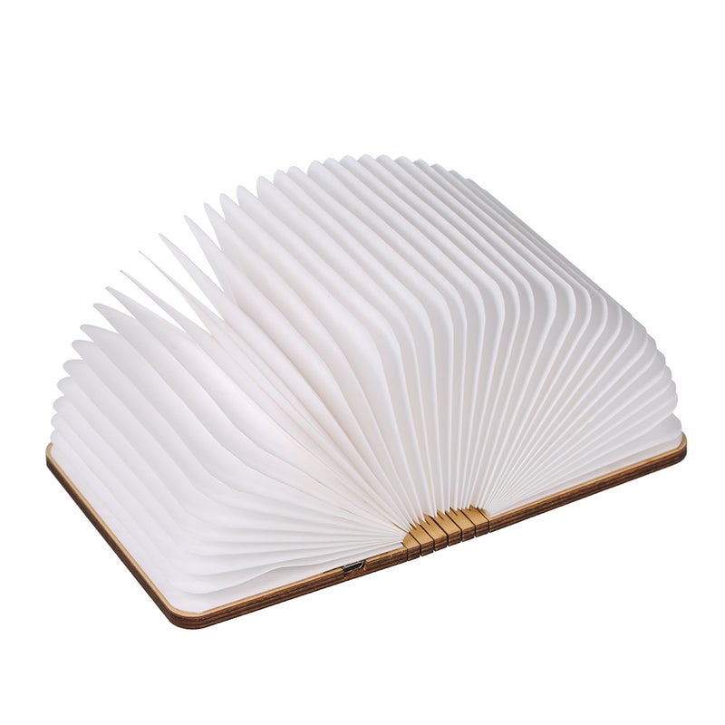 تومشاين مصباح كتاب قابل للطي من 8 مصابيح LED أبيض دافئ - Image 4