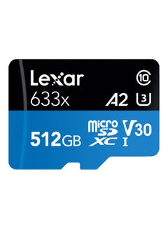 Lexar 633x 512GB TF Card High-performance Micro SD Card Class10 U3 A2 V30 High Speed TF Card For Phone Camera Dashcam 512 GB