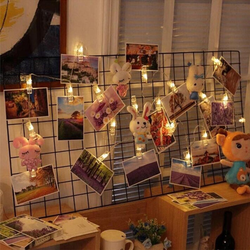 Tomshine 40 LEDs Photo Clip String Light multicolour 21.00*11.50*12.50cm  - Image 5