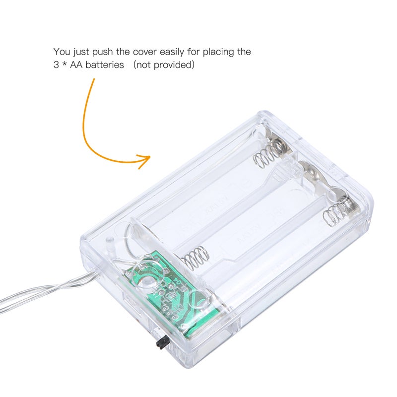 Tomshine - 40 LEDs Photo Clip String Light multicolour 21.00*11.50*12.50cm - Image 1