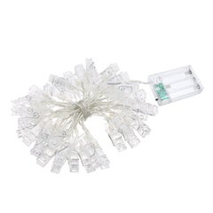 40 LEDs Photo Clip String Light multicolour 21.00*11.50*12.50cm