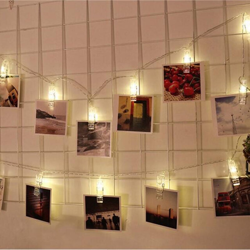 Tomshine 40 LEDs Photo Clip String Light multicolour 21.00*11.50*12.50cm  - Image 2