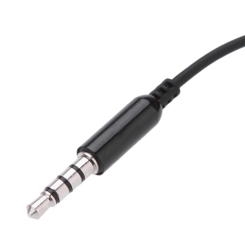 Generic - Ant Radiation Monaural In Ear MIC Headphone With Earbud black - Image 1