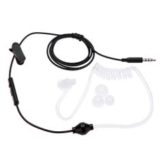 Ant Radiation Monaural In Ear MIC Headphone With Earbud black