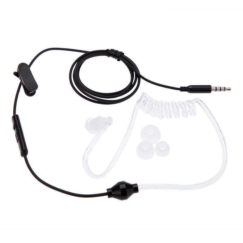 Generic - Ant Radiation Monaural In Ear MIC Headphone With Earbud black - Image 1