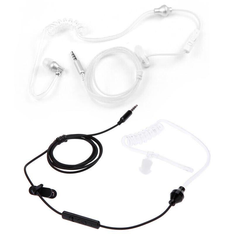 Generic - Ant Radiation Monaural In Ear MIC Headphone With Earbud black - Image 1
