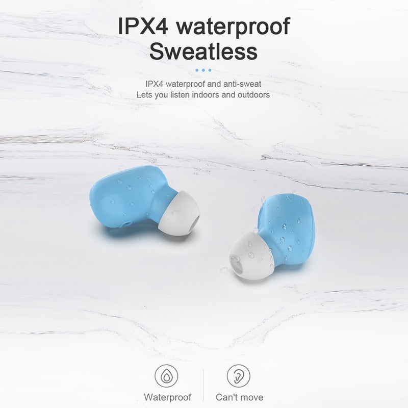 Generic - TWS Stereo Wireless Earphones Green - Image 1