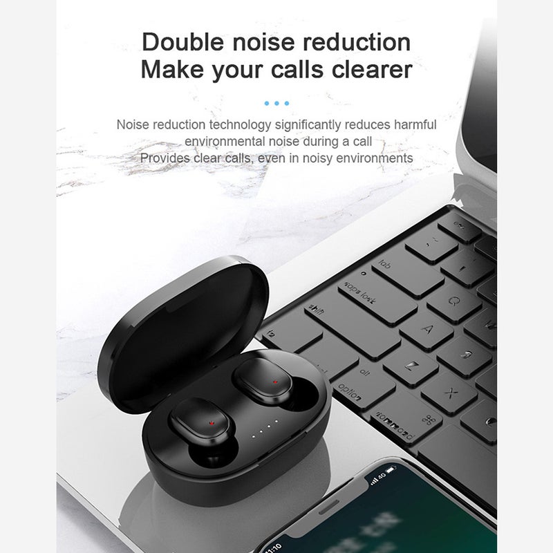 Generic - TWS Stereo Wireless Earphones Blue - Image 1