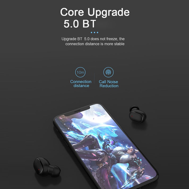 Generic - TWS Stereo Wireless Earphones Green - Image 1