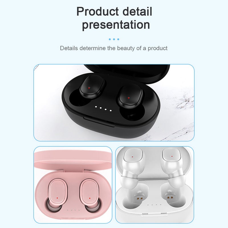 Generic - TWS Stereo Wireless Earphones Blue - Image 1