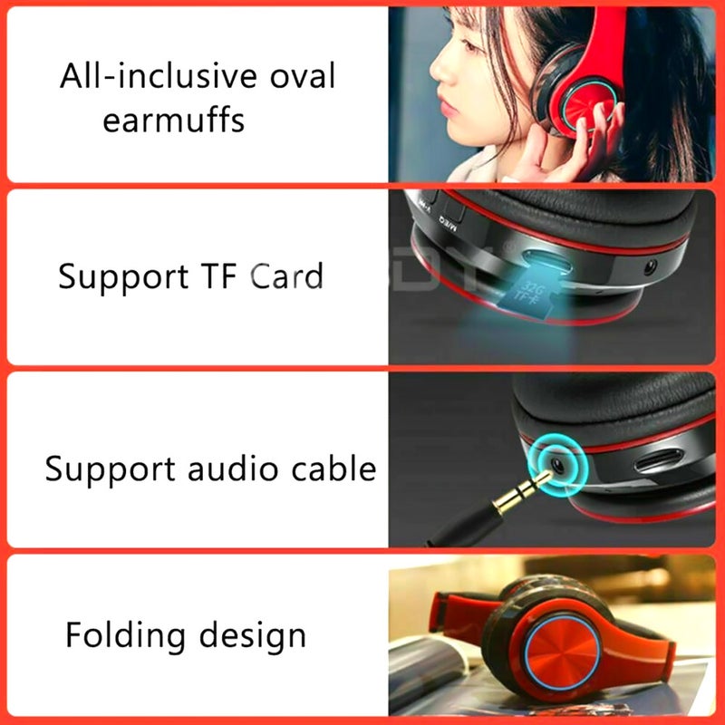 Generic - B39 Wireless Foldable Bluetooth Gaming Headset - Image 1