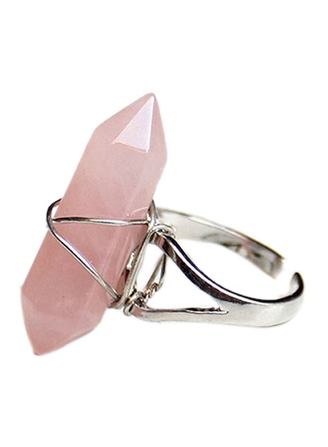 Crystal Studded Finger Ring 