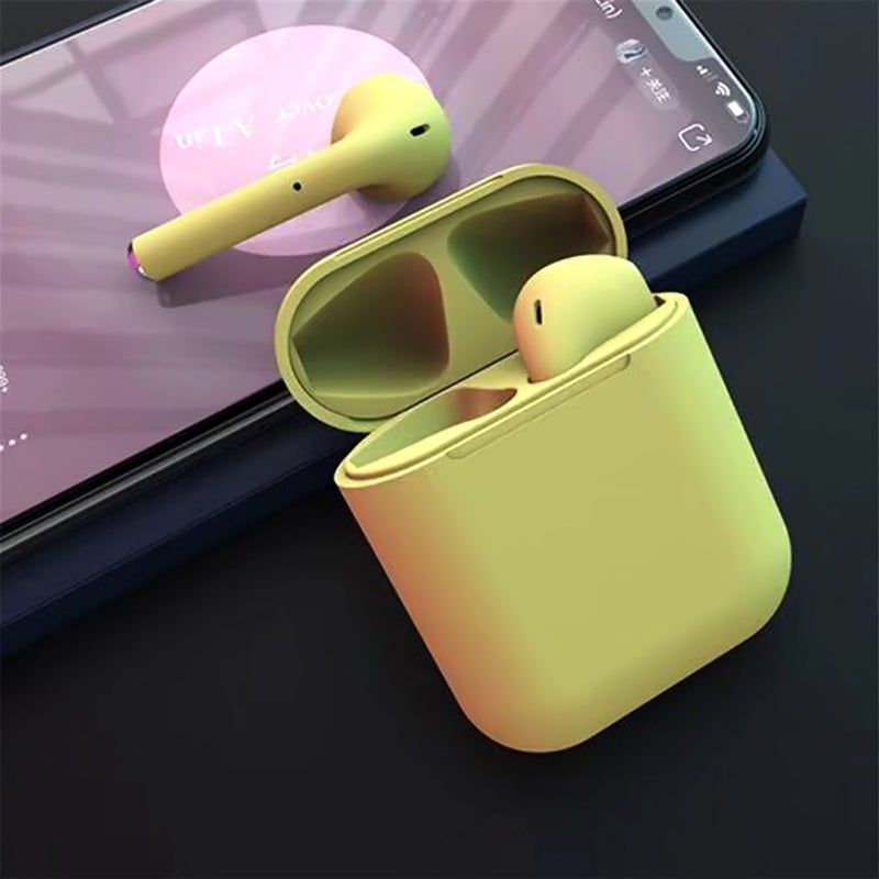 Inpods 12 TWS Popup Touch Control Bluetooth Wireless Earbuds Grey