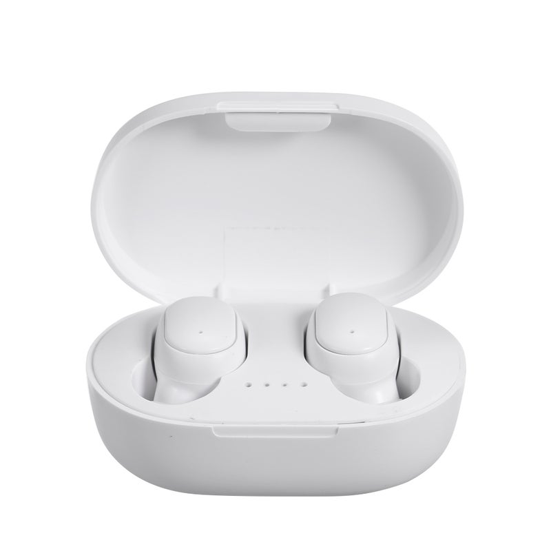 Generic - A6S Mini TWS Wireless Bluetooth Stereo Earbuds White - Image 1