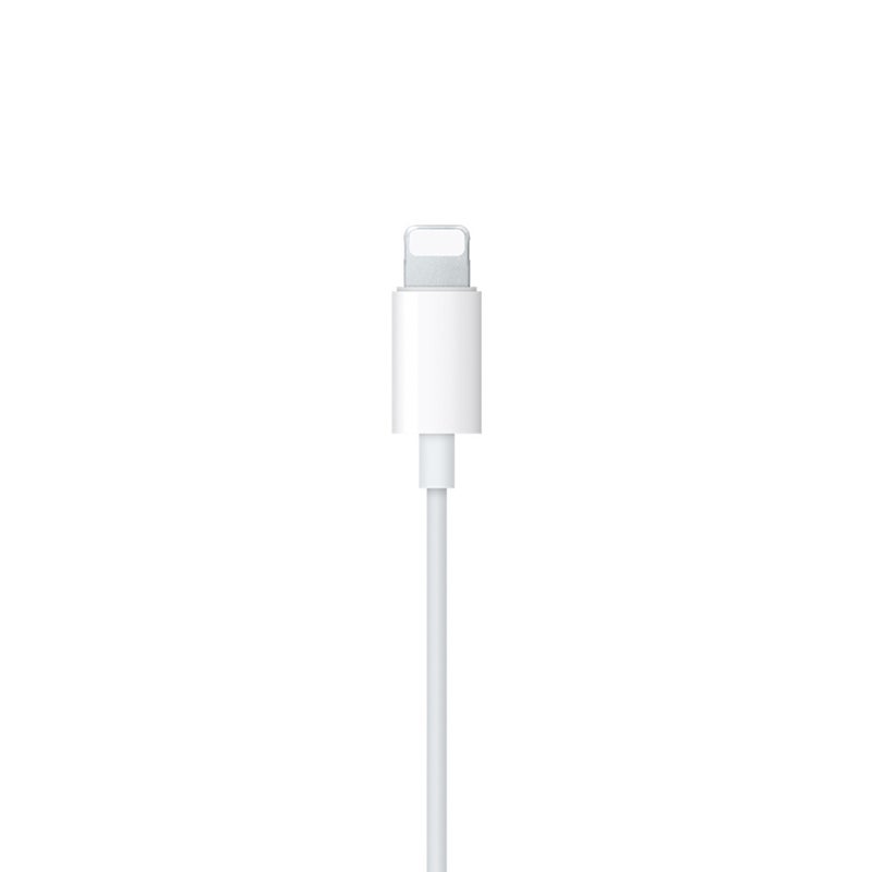 Generic - 8pin Lightning Stereo Hands Free Wired Bluetooth Earphone white - Image 1