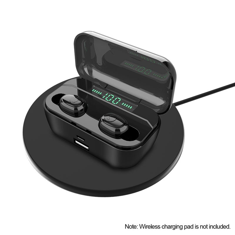 G6S Bluetooth Wireless In Ear Stereo Earphones Black - Image 1