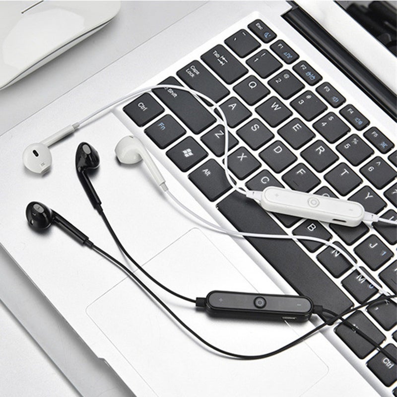 S6 Bluetooth In Ear Smart Phone Hands Free Earphone With Mic Black - Image 3