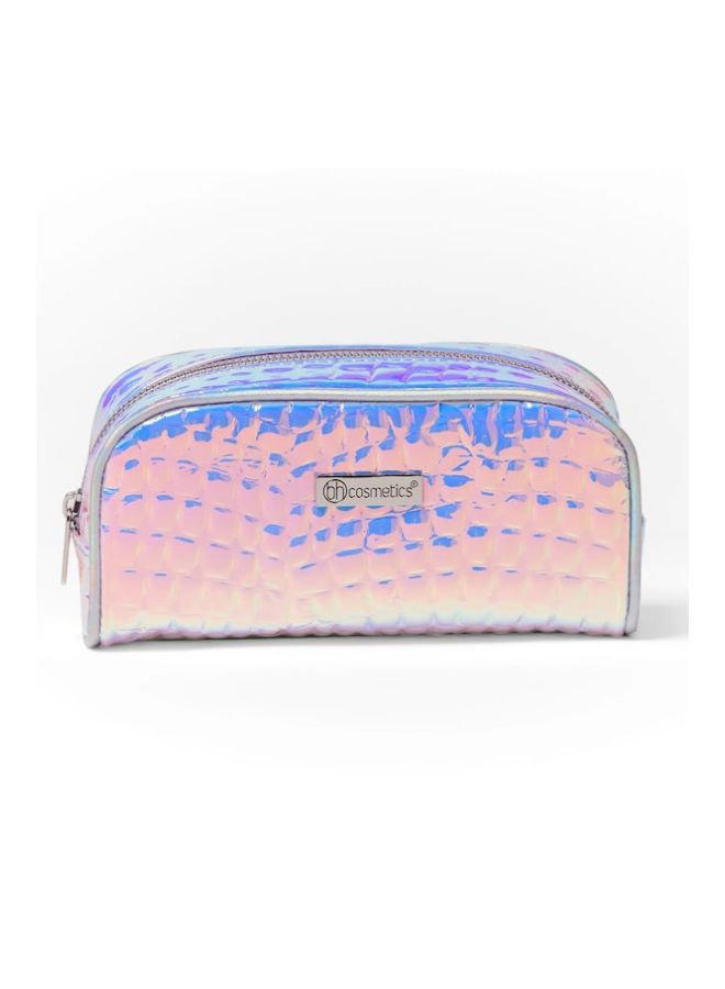 BH Cosmetics 12 Piece Crystal Quartz Brush Set With Bag White  - Image 3